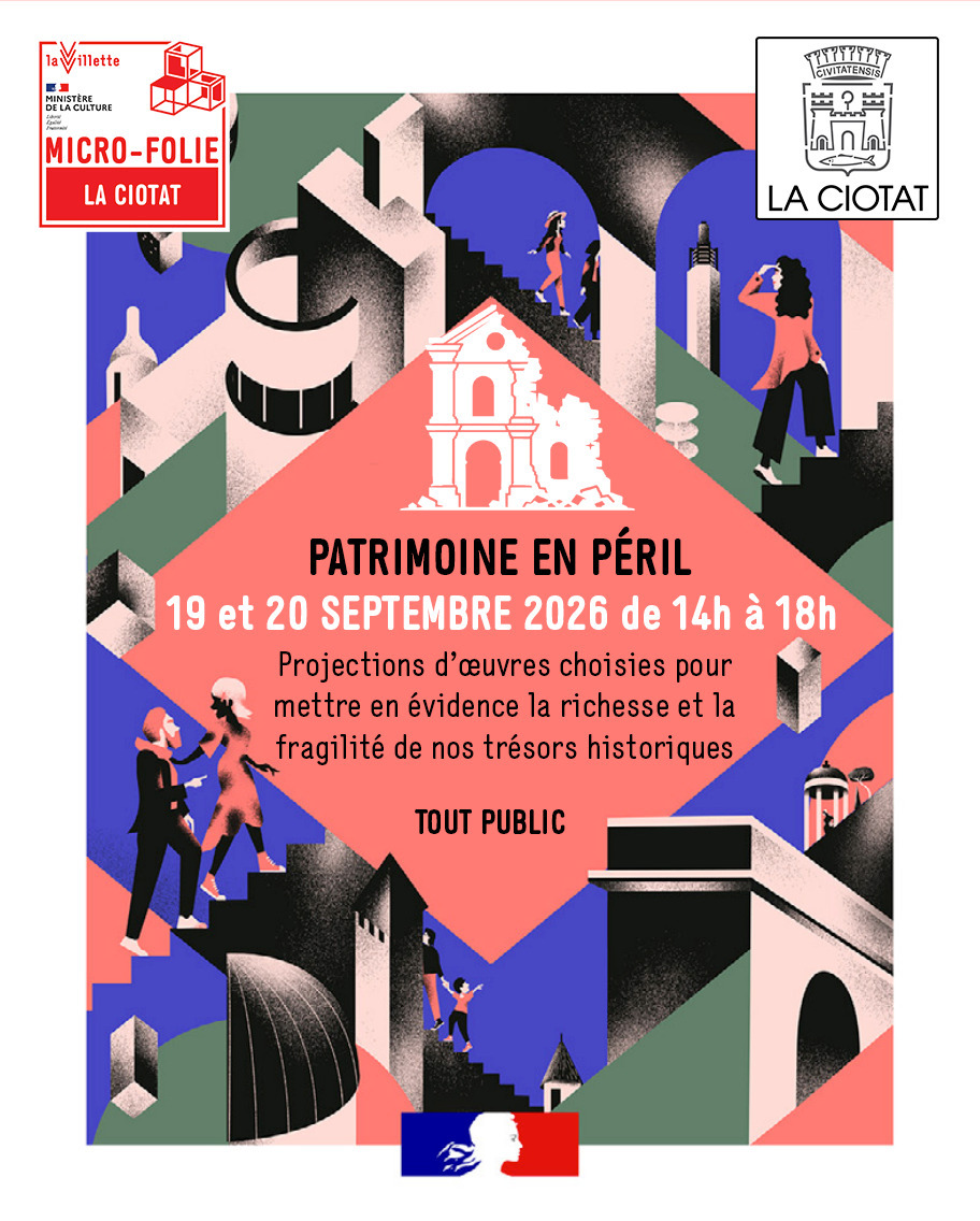 Projection d'œuvres sur le thème Patrimoine en Péril