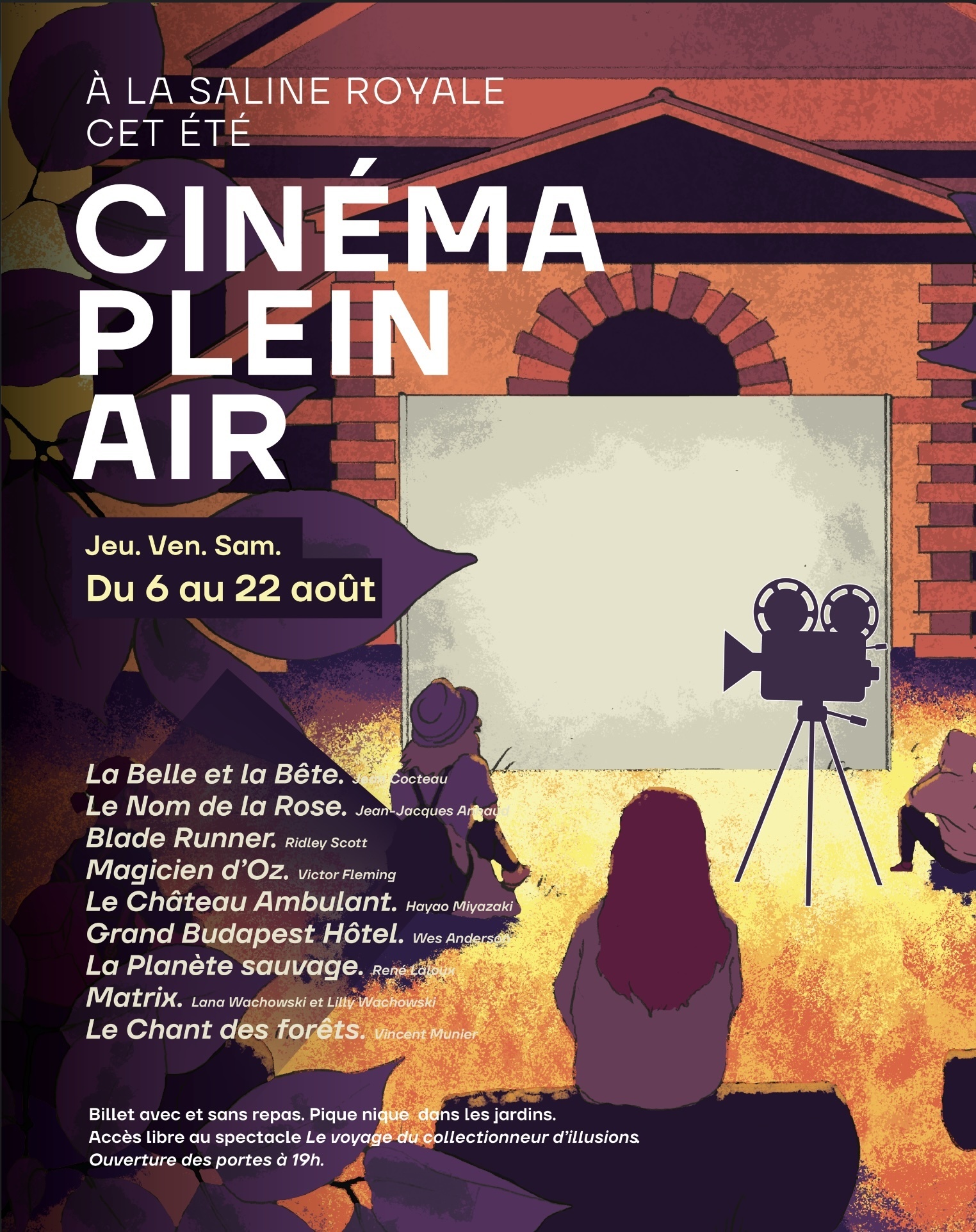 Cinéma plein air // Les Nuits de la Saline