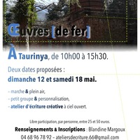 Œuvres de fer • Balade conférencière & Atelier d'écriture en plein air