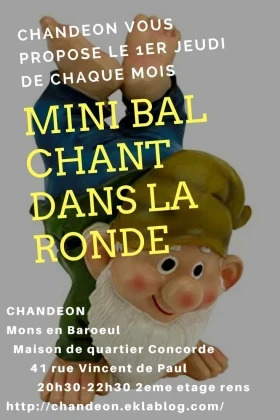 Mini bal chant dans la ronde