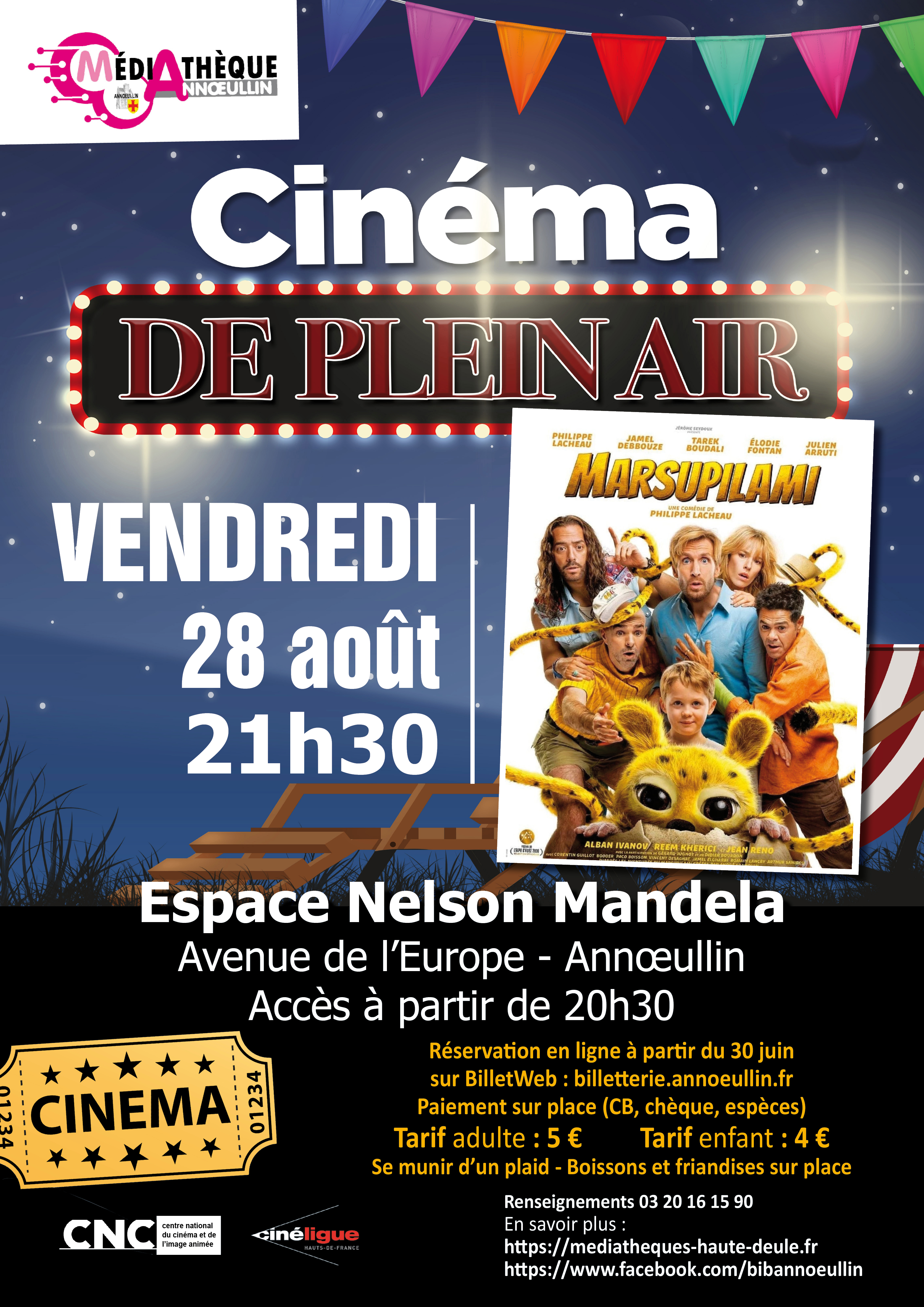 Cinéma en plein air