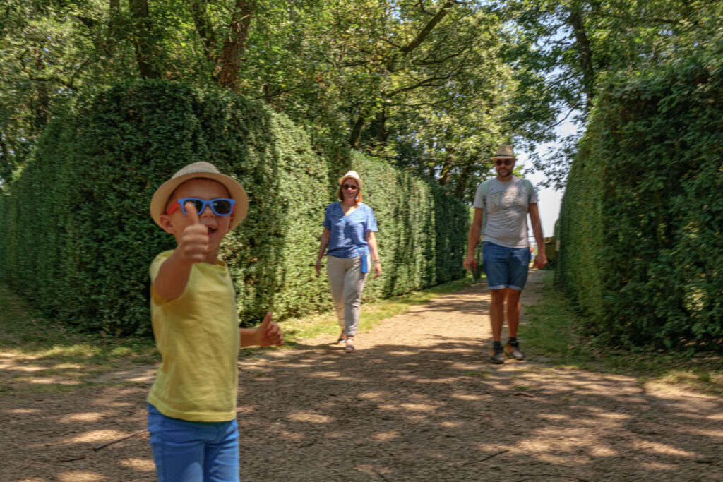Sortie au labyrinthe de Merville