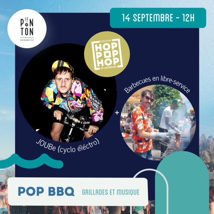 Musique et grillades, une rendez-vous proposé dans le cadre du Festival Hop Pop Hop