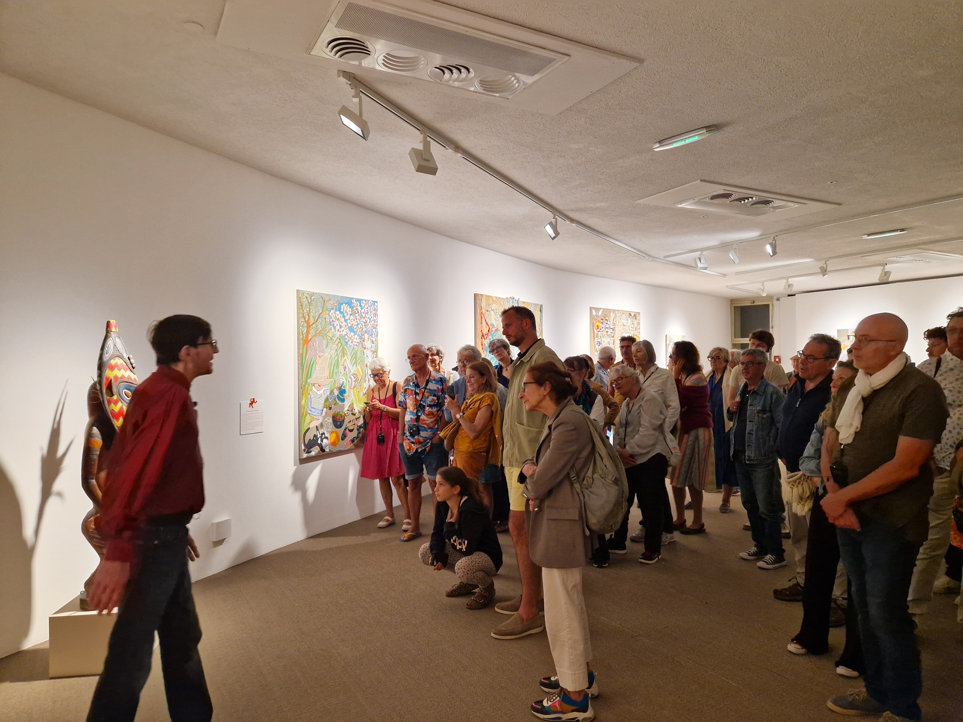 Visite guidée de l'exposition "Les couleurs de Jean Vilar"