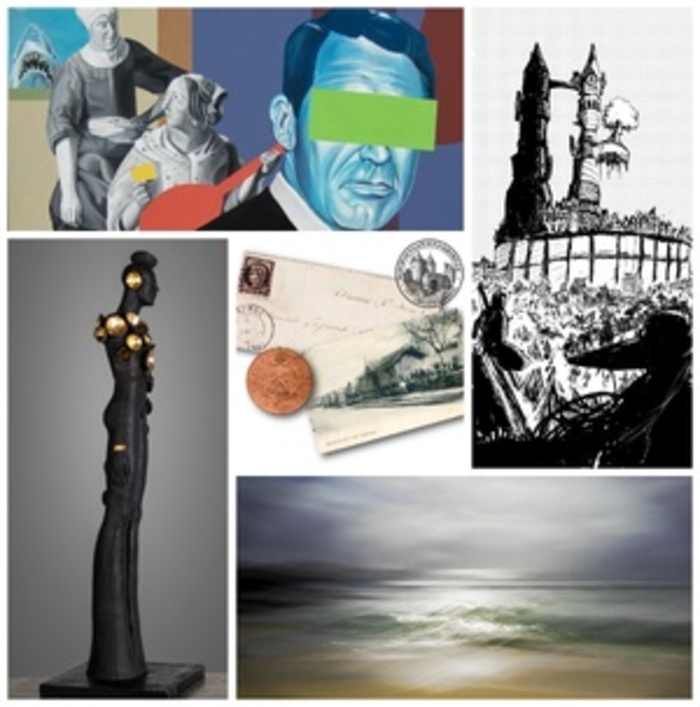 Expo d'artistes à l'espace Gibert