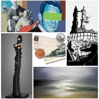 Expo d'artistes à l'espace Gibert