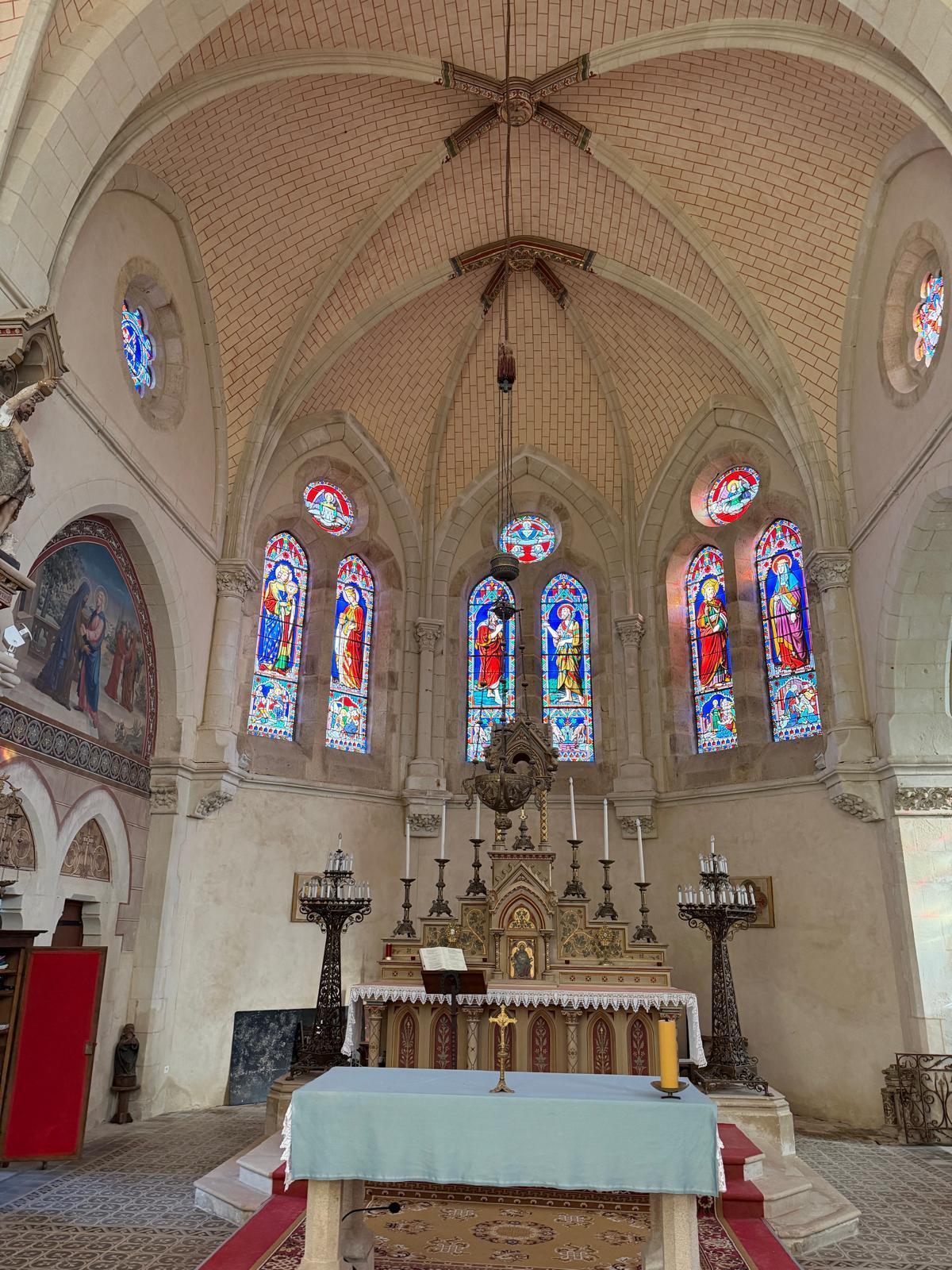 Visite de l'église Saint-Jean-Baptiste et de sa crypte