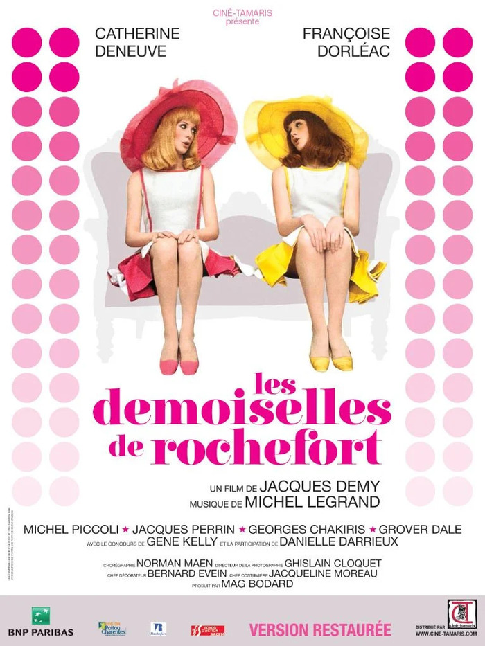 SOIRÉE PYJAMA – LES DEMOISELLES DE ROCHEFORT, de Jacques Demy
