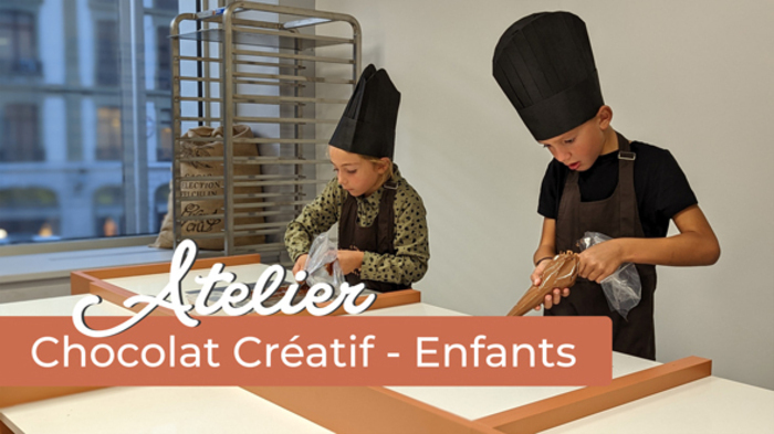 Atelier chocolat pour les enfants - Sucettes en chocolat