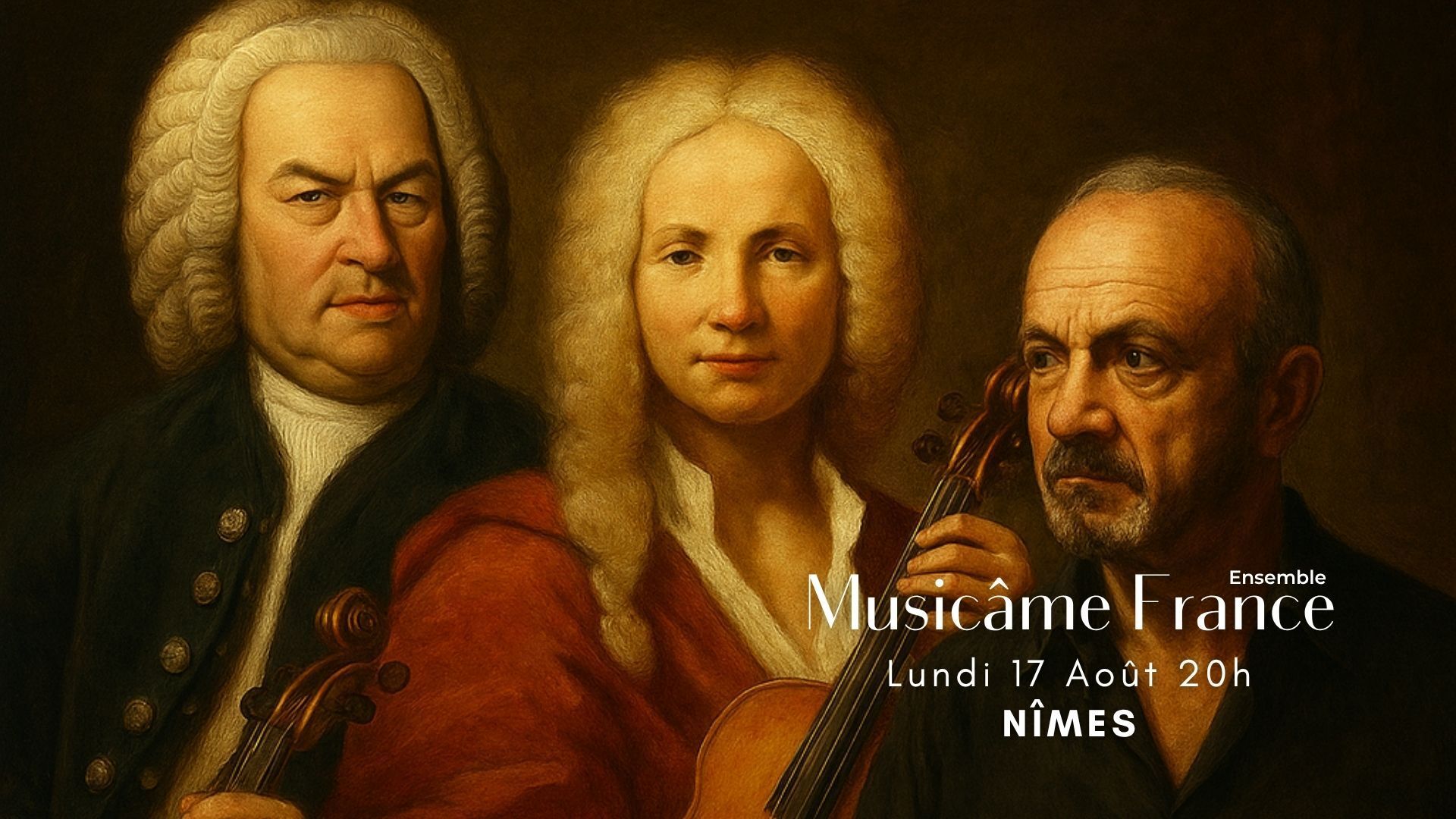 Concert à Nîmes: Vivaldi x Bach x Piazzolla