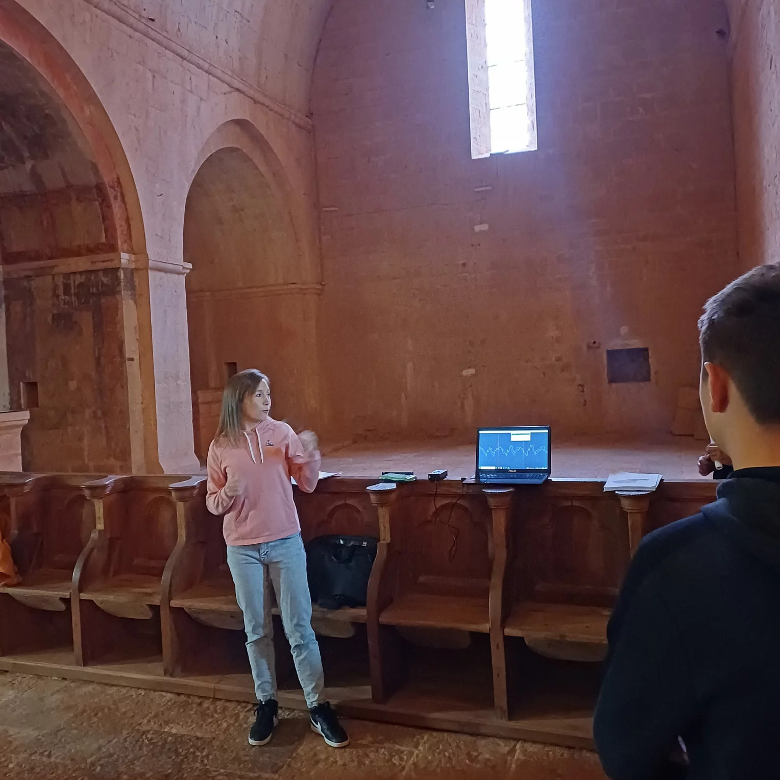 La physique ondulatoire à l'abbaye du Thoronet
