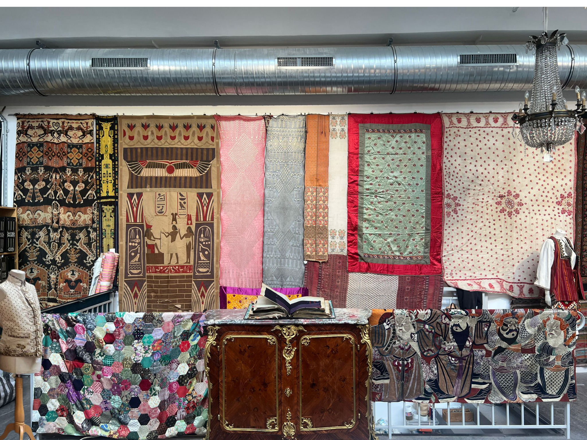 Exposition : Textiles anciens