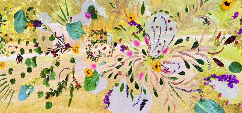 Land-art (tableau végétal)