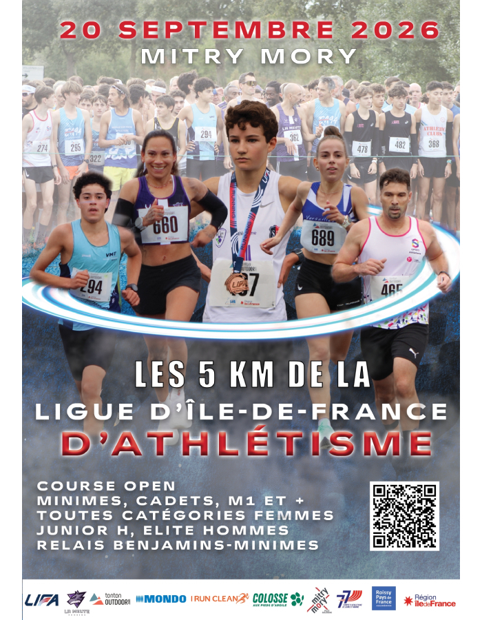 Les 5km de la ligue île de France d'athlétisme