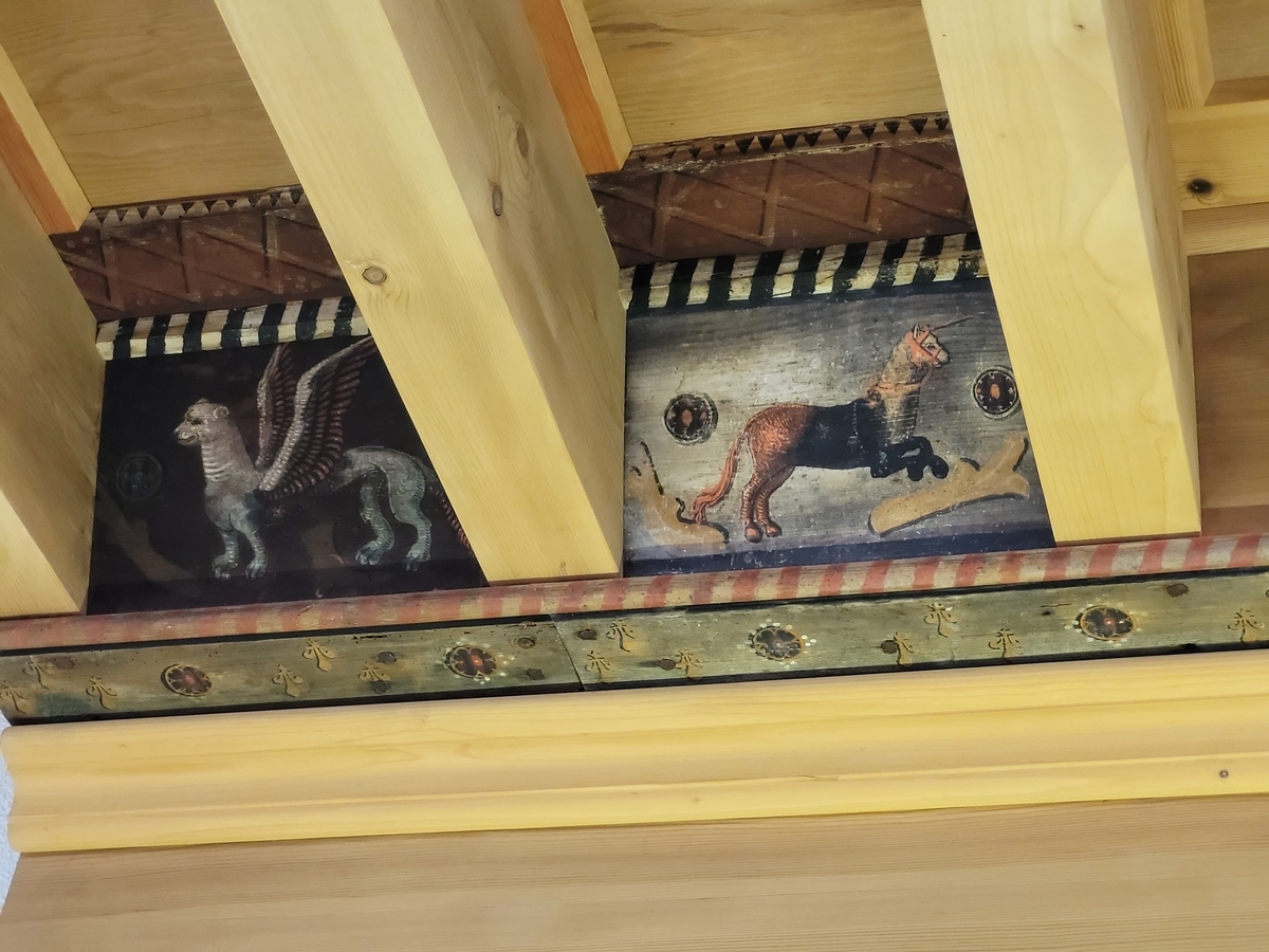 Visite guidée de Lagrasse et ses plafonds peints