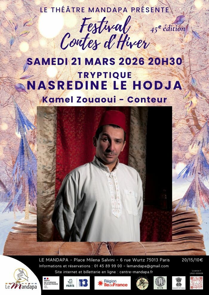 Nasredine le Hodja est un illustre penseur de l'islam du XIIIᵉ siècle, mais intemporel, fou pour les uns, sage pour les autres.