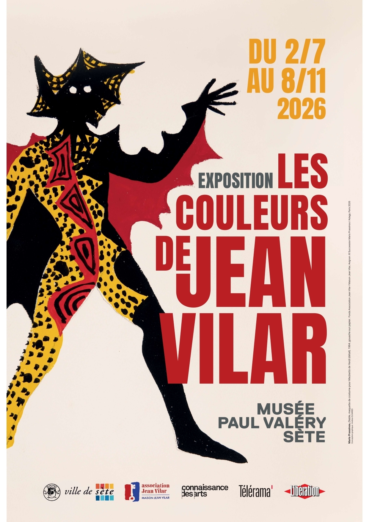 Visite libre de l'exposition "Les couleurs de Jean Vilar"