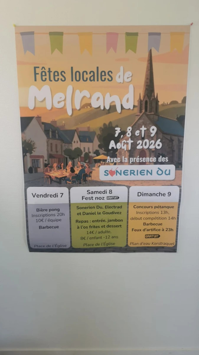 Fêtes locales melrand animations