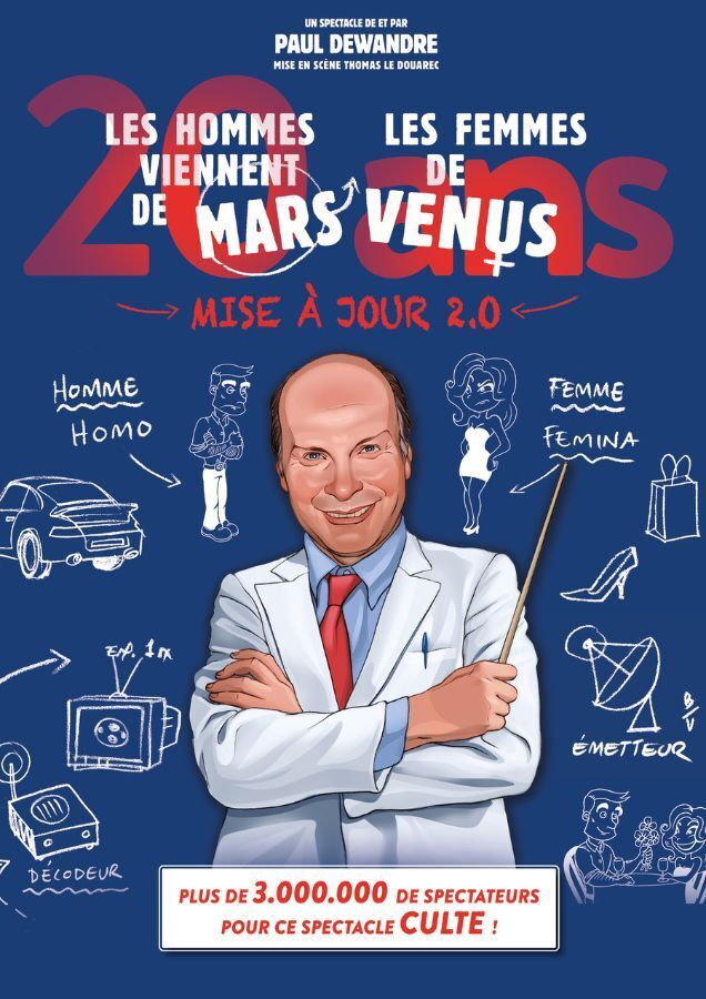 Les hommes viennent de Mars et les femmes de Venus