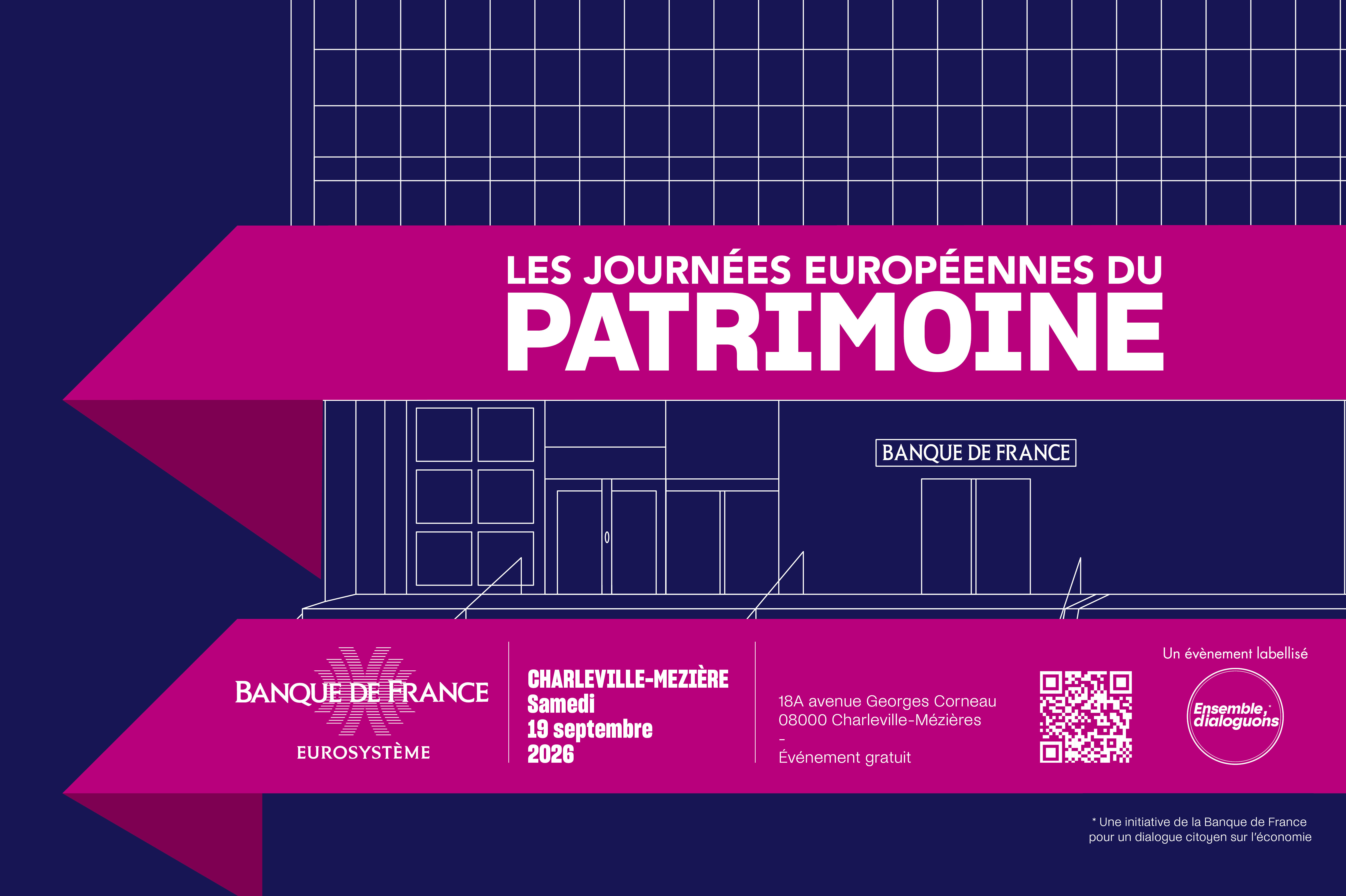 Découvrez la Banque de France de Charleville-Mézières autrement !