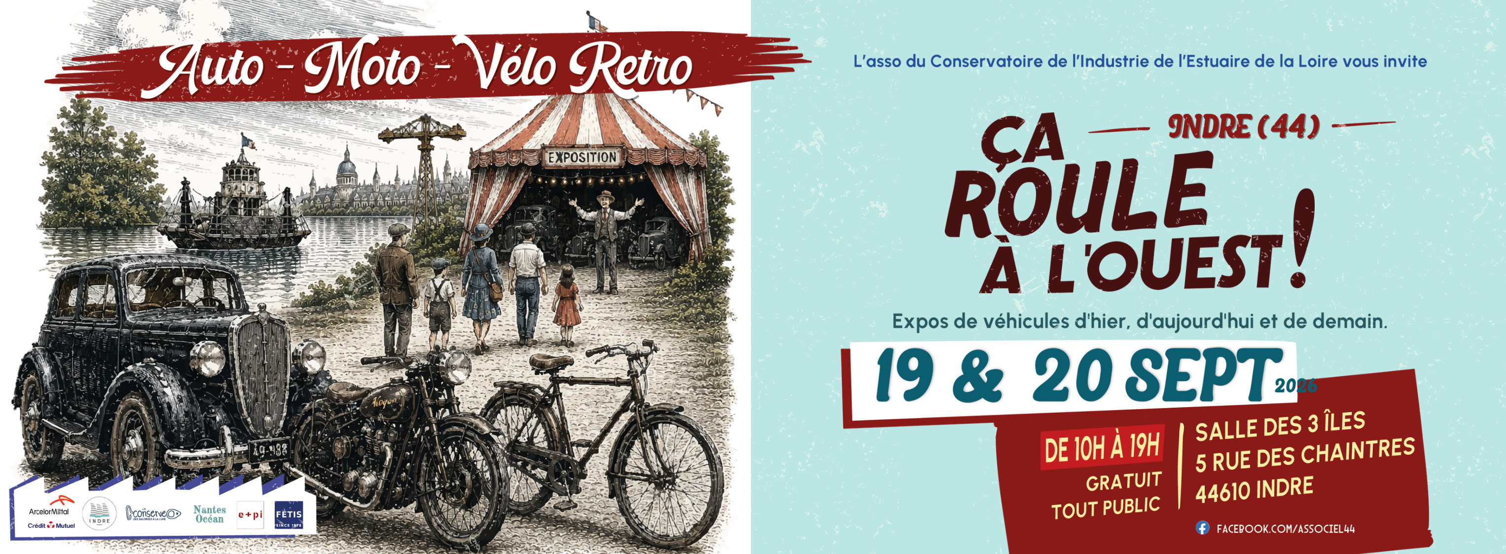 Ça roule à l'Ouest ! Expos Autos, motos et vélos d'hier, d'aujourd'hui et de demain