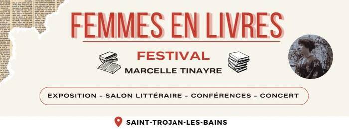 Affiche — Salon du livre : Festival Marcelle Tinayre