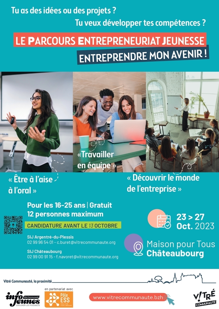 Entreprendre mon Avenir (Parcours Entrepreneuriat Jeunesse)