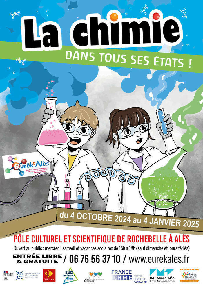 EXPOSITION "La chimie dans tous ses états !" proposée par Eurêk'Alès