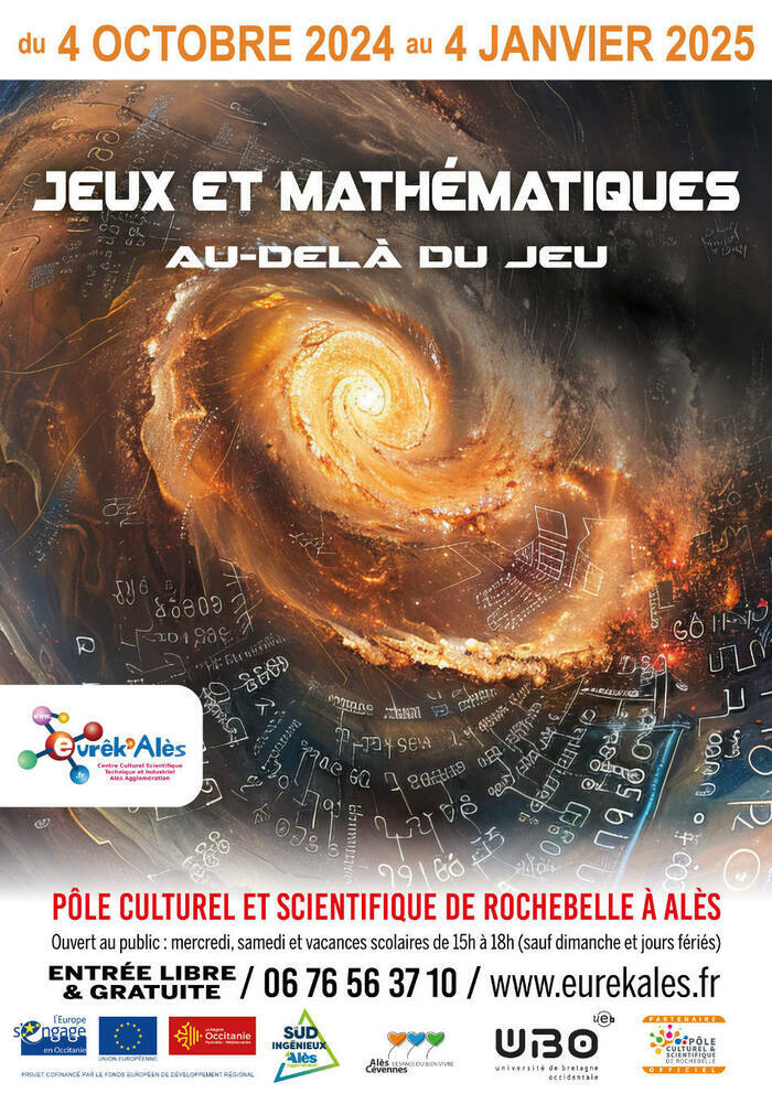 EXPOSITION - "Jeux et mathématiques : au-delà du jeu" - EURÊK'ALES