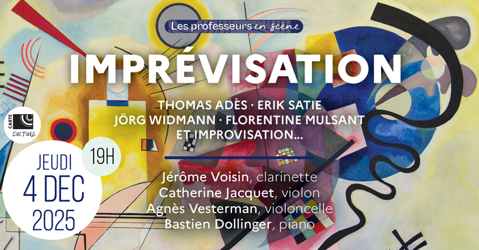 Une joute musicale en quatuor qui fera balancer les notes de droite à gauche dans un concert jubilatoire allant toujours de l’avant. Mais réussirez-vous à les rattraper ?