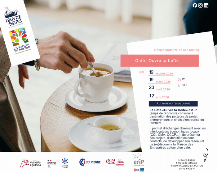 entrée libre aux créateurs d'entreprises