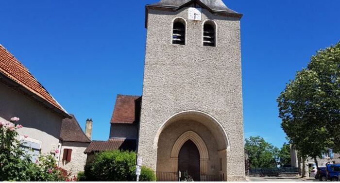 Visite de l'église Saint Jean-Baptiste à Lanzac