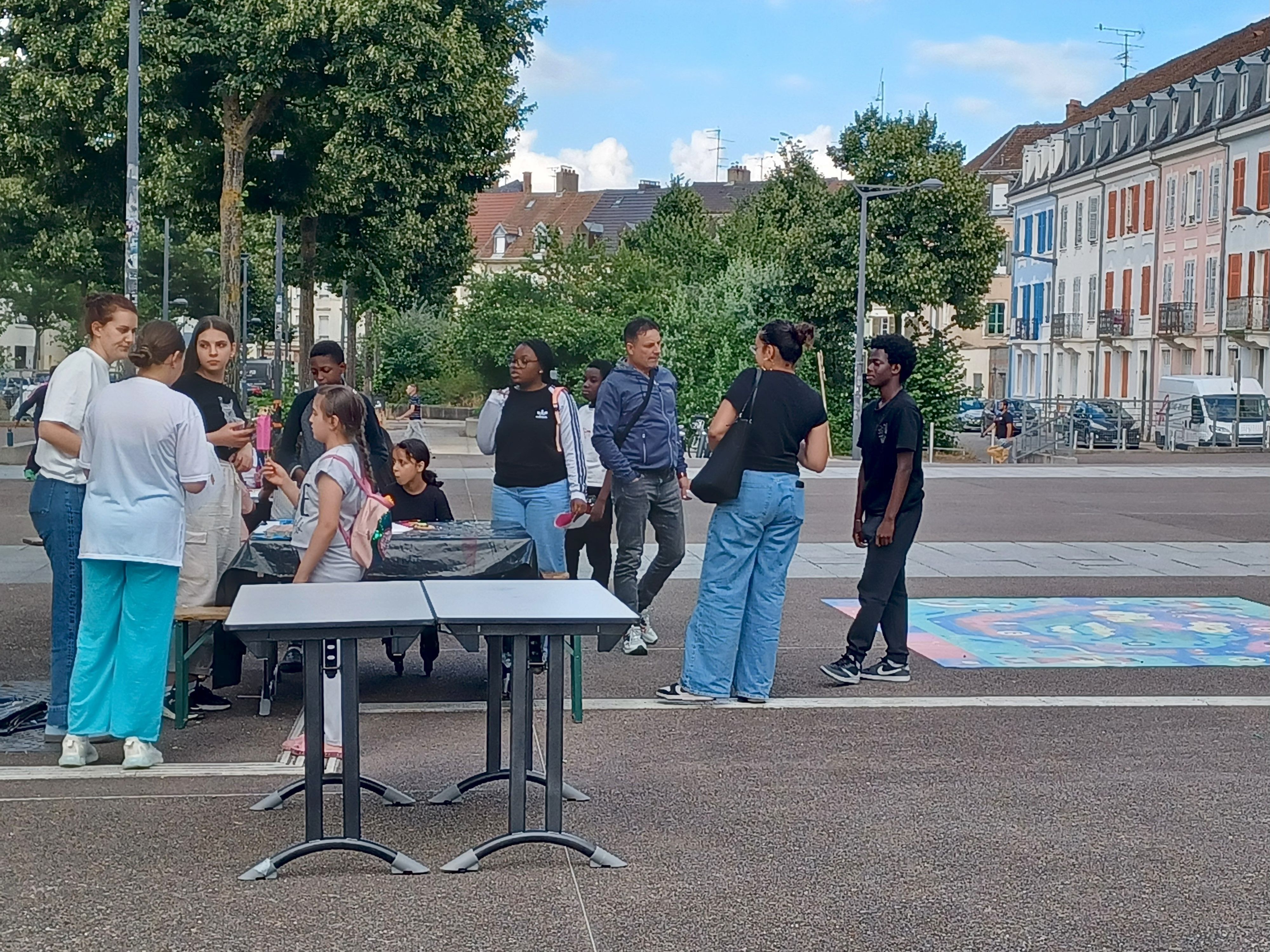 Les mercredis sur le parvis