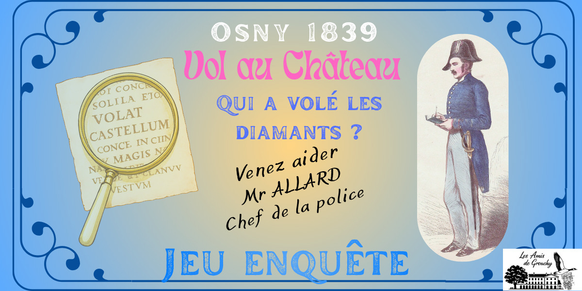 Jeu familial : Vol au Château de Busagny