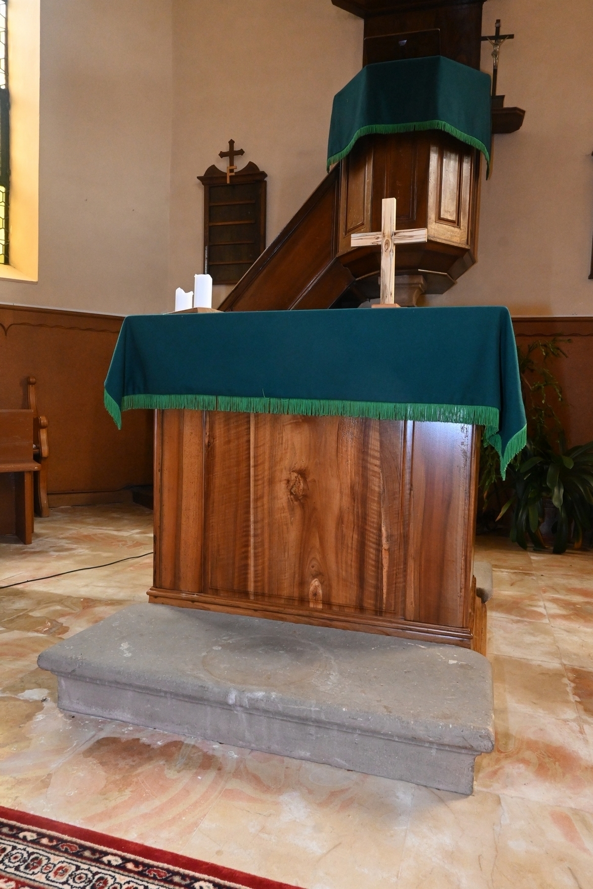 Visite d'une église protestante