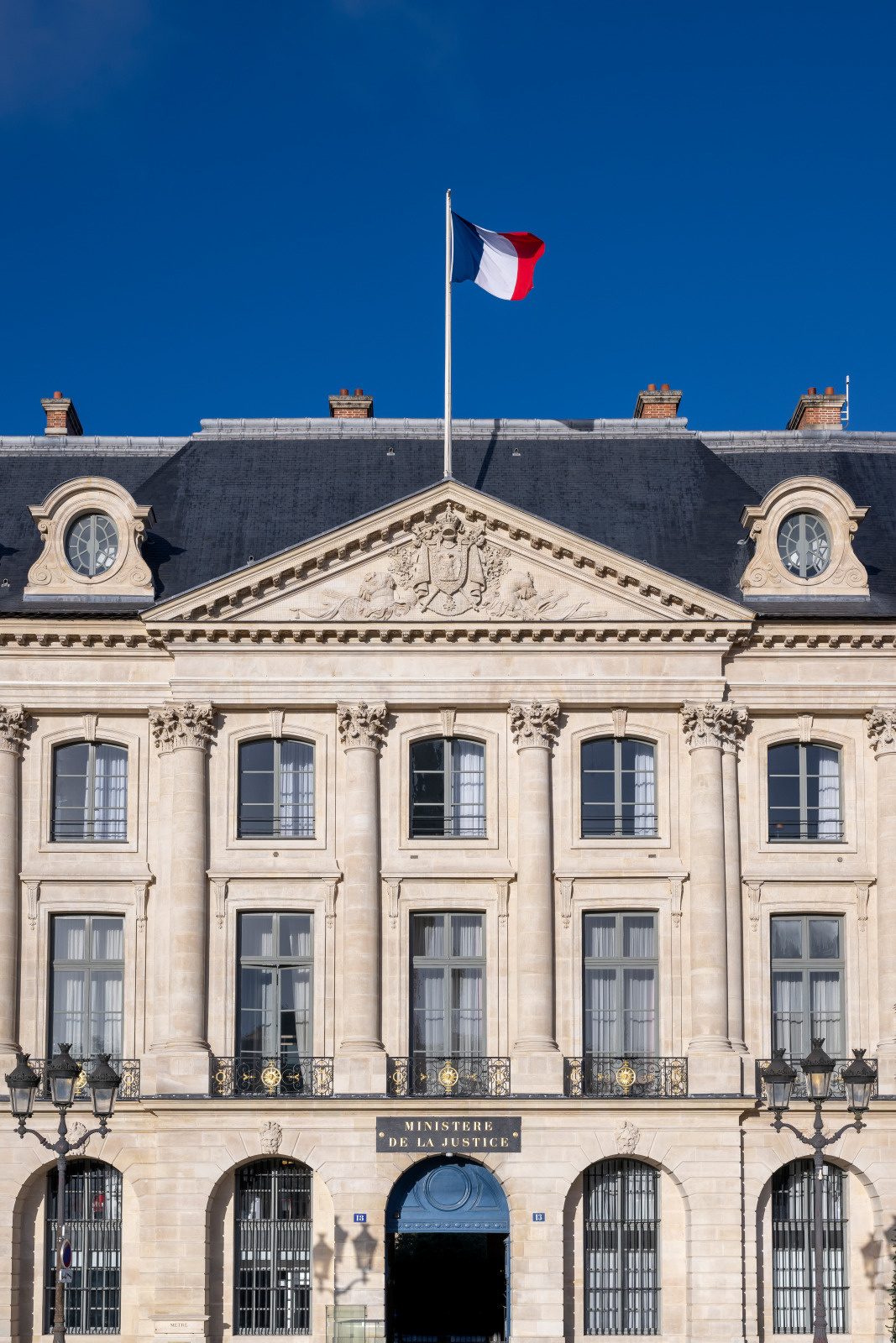 Visite de l'Hôtel de Bourvallais (ministère de la Justice)