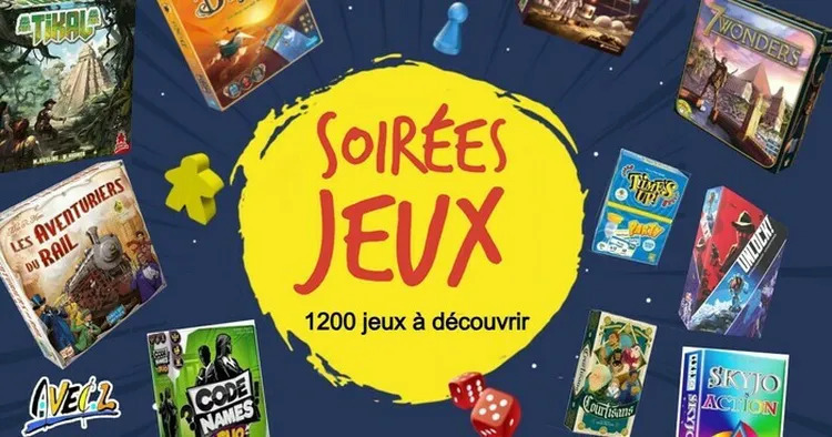 Soirée jeux de société