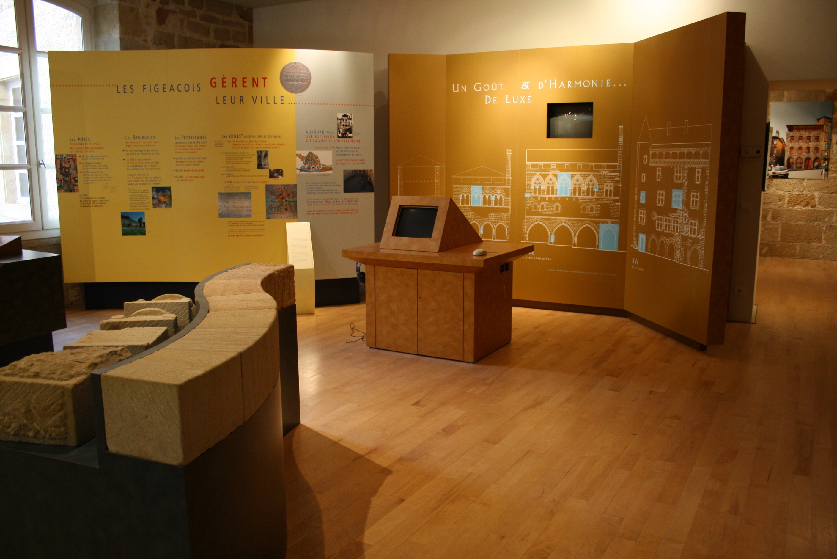 Visite libre de l'espace Patrimoine de Figeac