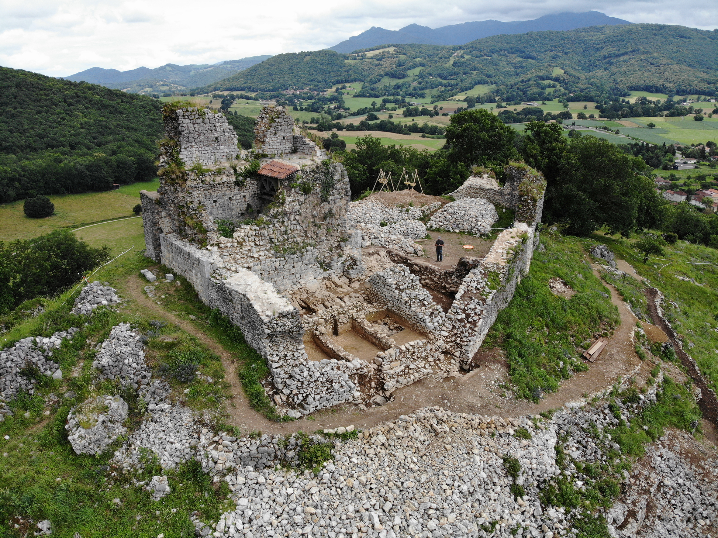 Visite commentée au château d'Izaut-de-l'Hôtel