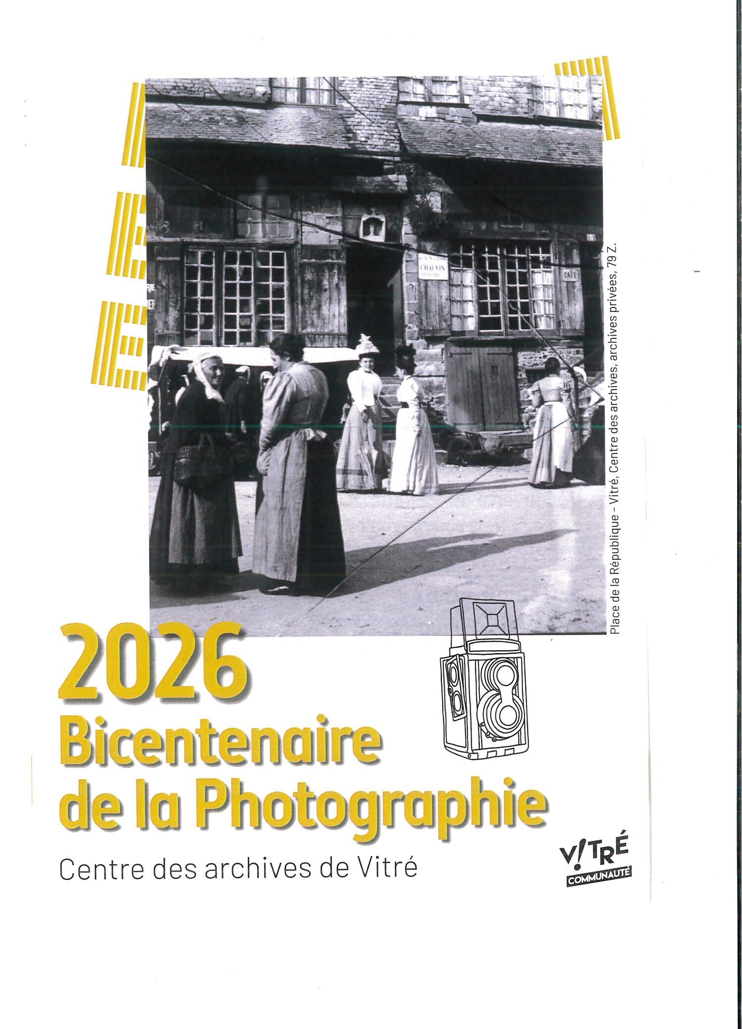 "Vitré, le temps d'une pose"