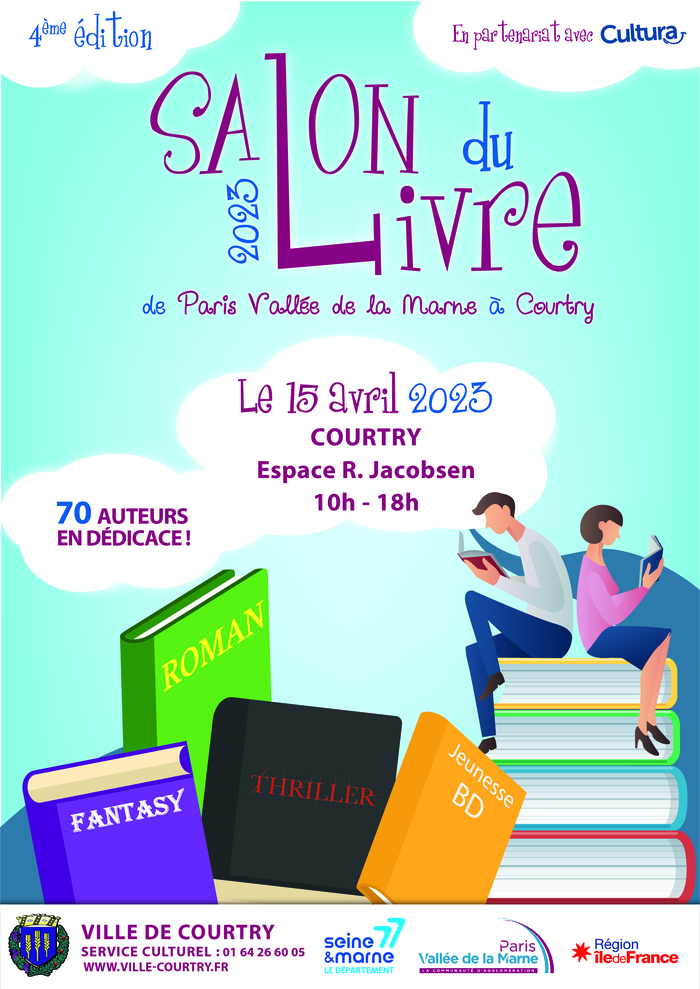 Salon du livre avec 70 auteurs presents