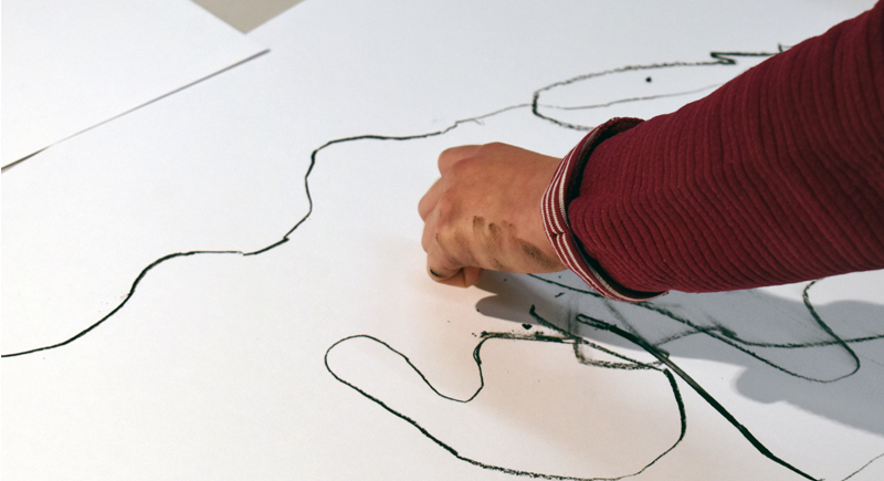 Stage artistique aux Tanneries - Fusain