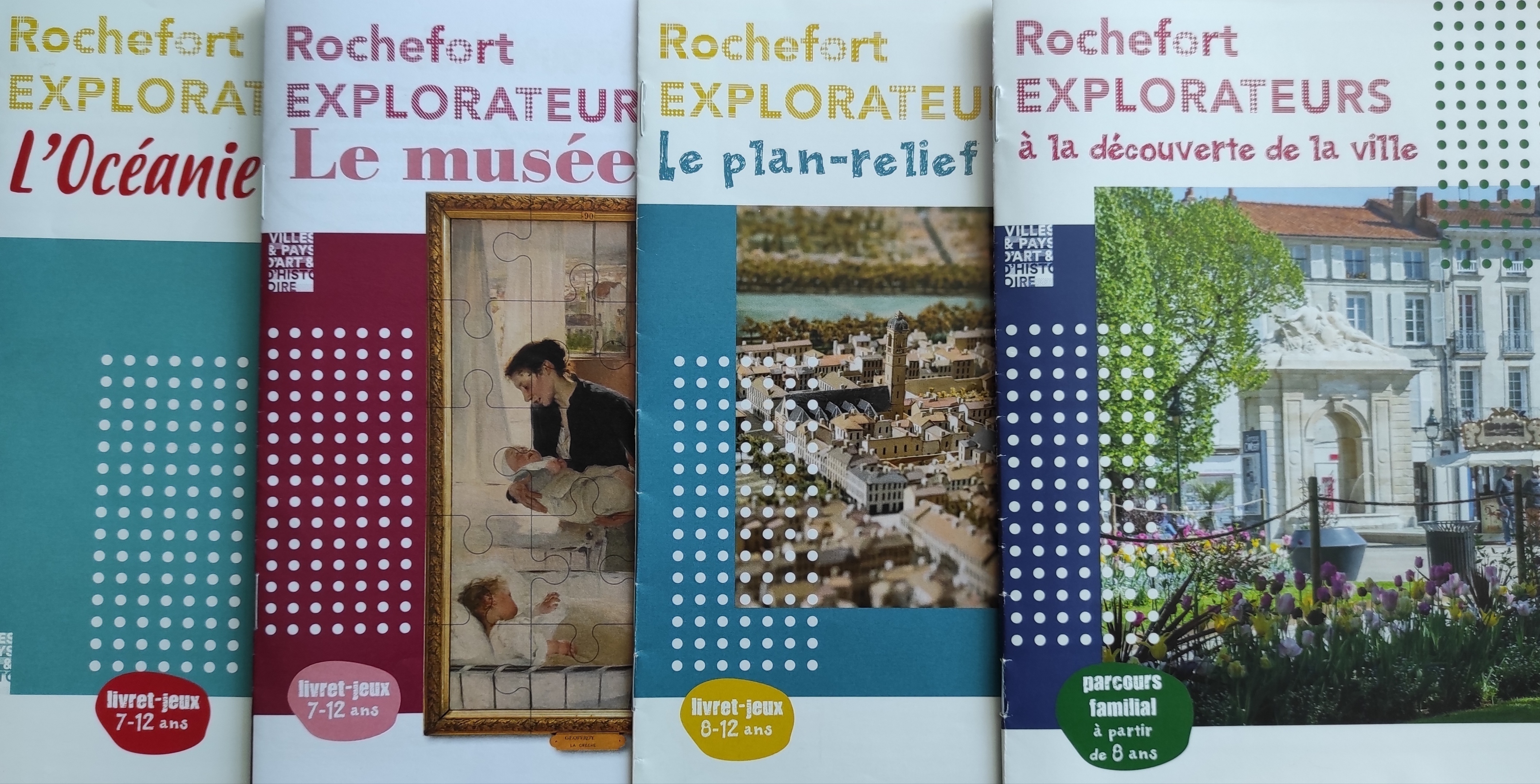 Visite libre du musée et de la ville avec un livret-jeux pour enfants à télécharger
