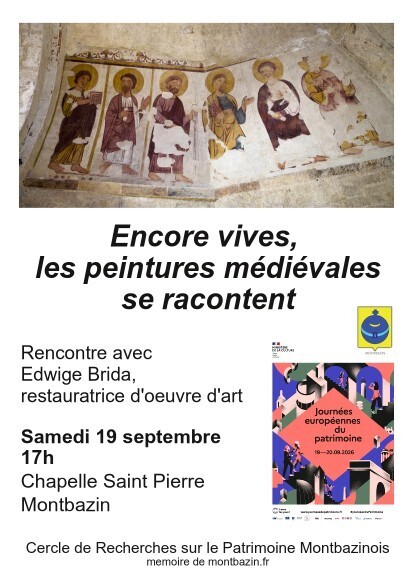 Conférence : Encore vives les peintures médiévales se racontent