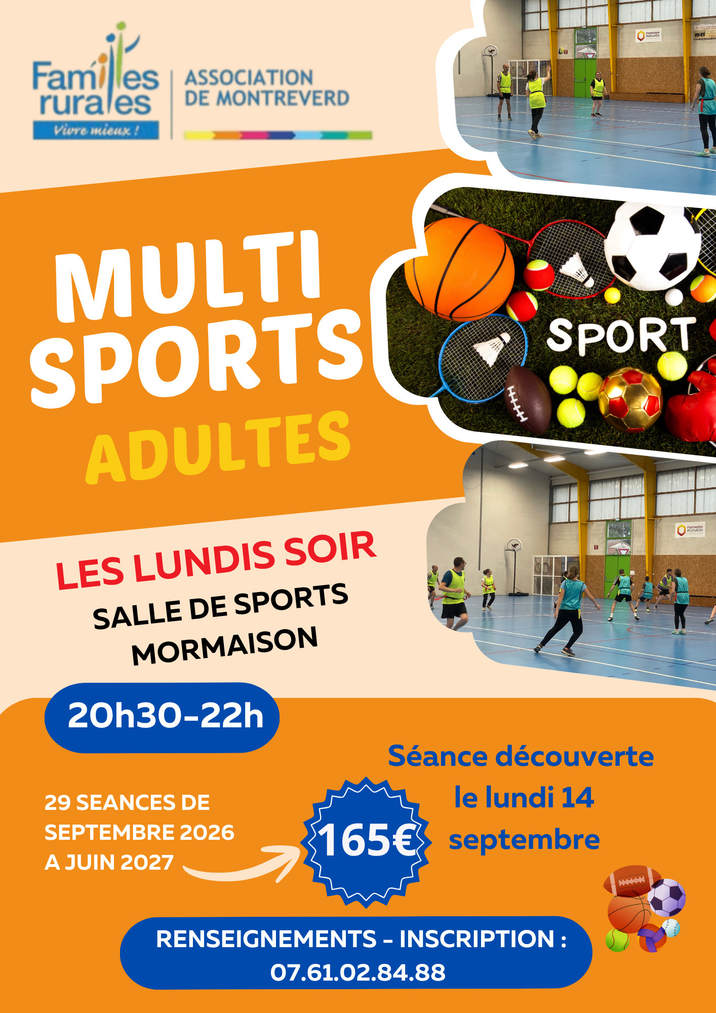 Séance découverte multi sports adultes