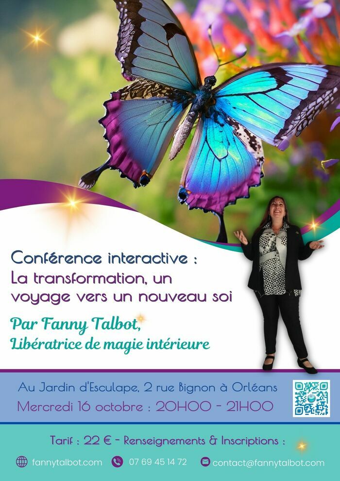 Plonge dans une conférence interactive où tu découvriras des outils concrets pour amorcer ta transformation personnelle et professionnelle, en surmontant les blocages émotionnels et énergétiques.