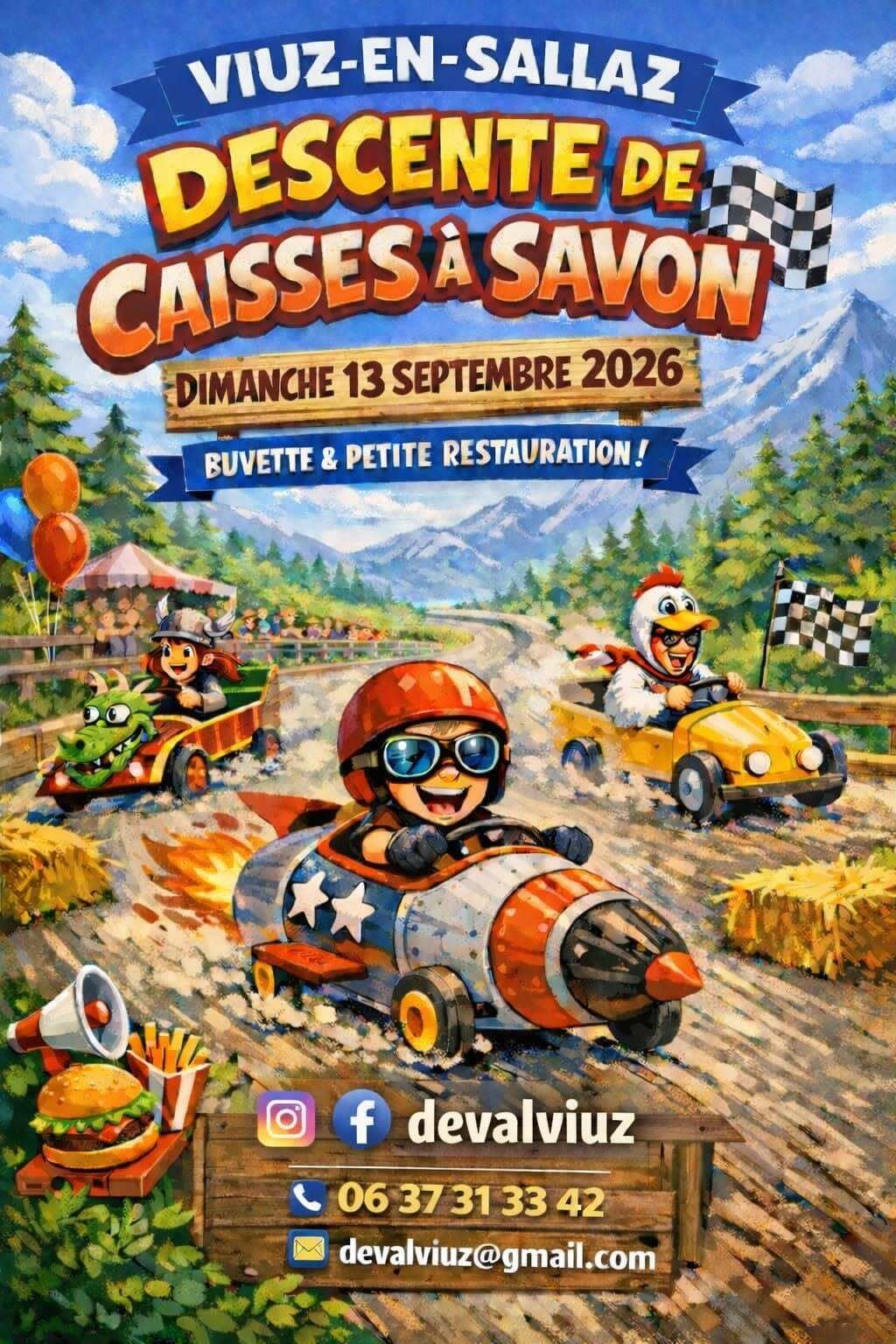 Course de caisses à savon