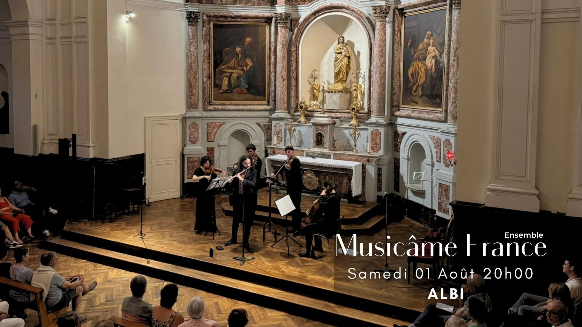 Concert à Albi : Ravel, Debussy, Cantemir, Mozart, Bach, Puccini, Piazzolla, Vivaldi