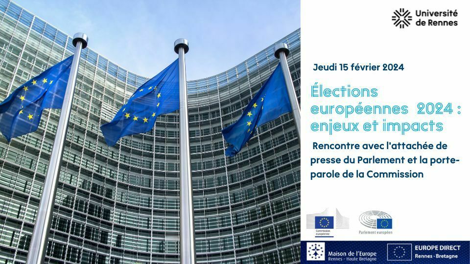 À moins de cinq mois des élections européennes, les institutions européennes viennent à votre rencontre le jeudi 15 février 2024.