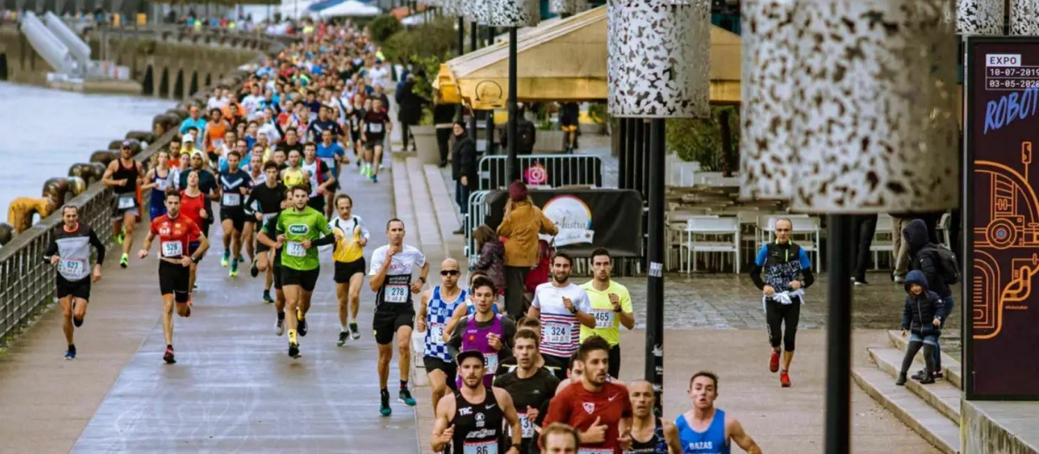 La course des 10KM des quais de Bordeaux !